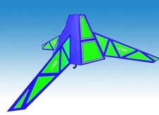 Estes Flying Model Rocket Kit Hex-3  EST 7263  Out of Production