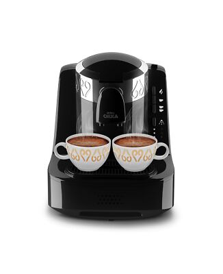 ARZUM Okka Automatic Turkish Coffee Machine, Maker, USA 120V, UL, Black and S...