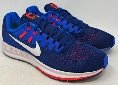 Mens Nike Air Zoom Structure 20 Size 8 (Binary Blue/ White Hyper Cobalt)