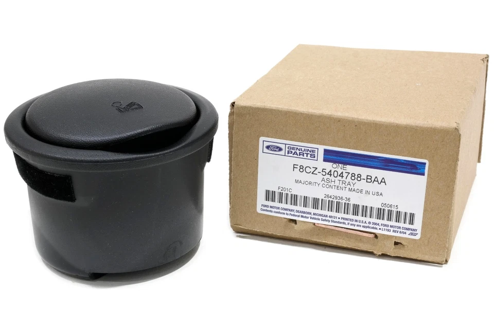 Bandeja de cenizas para consola central Ford Mustang Thunderbird OEM F8CZ5404788BAA Foto 4 de 4