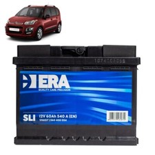Batteria 60Ah per Citroen C3 Picasso 1.2 THP benzina 2009+