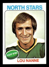 Lou Nanne 1975-76 Topps #143 Minnesota North Stars Ex-Mt
