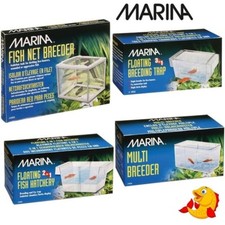 Marina Fish Breeding Box Floating Breeder Hatchery Fry Trap Betta Aquarium Tank