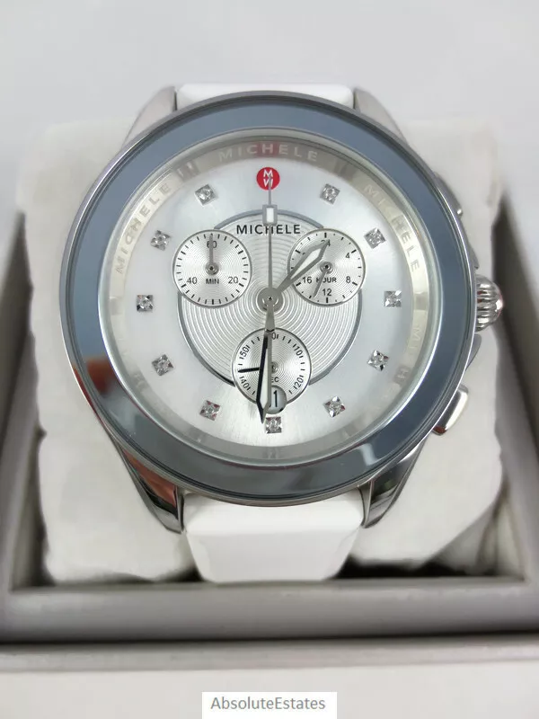 Michele cape topaz outlet watch