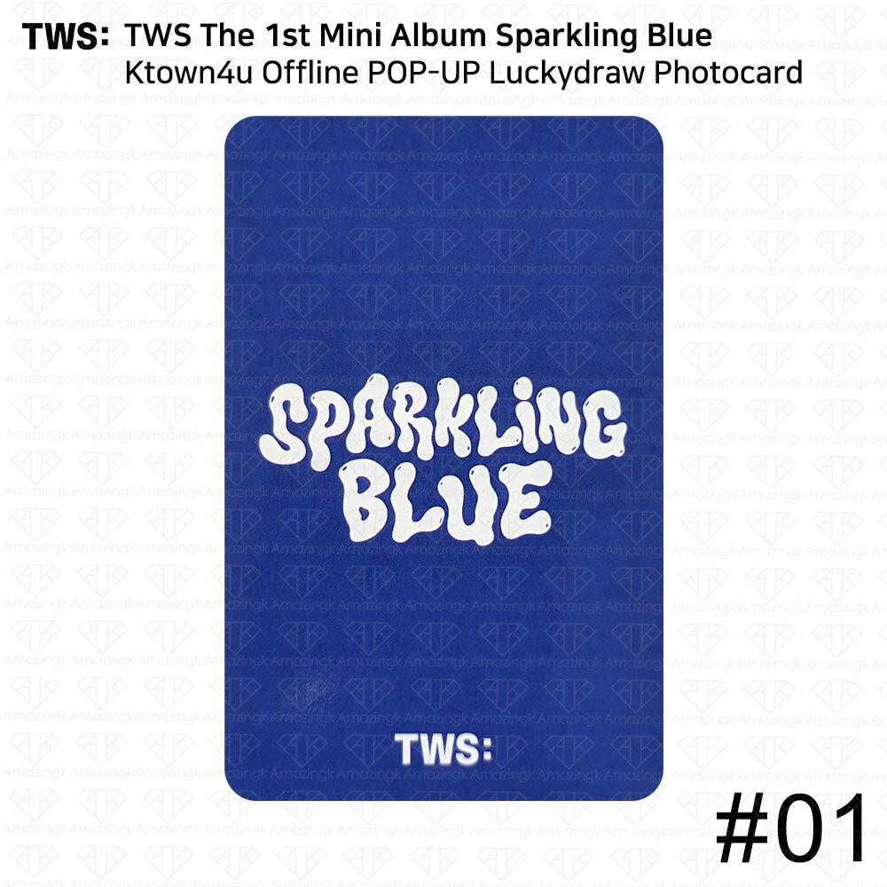 TWS The 1st Mini Album Sparkling Blue Ktown4u Offline POP UP