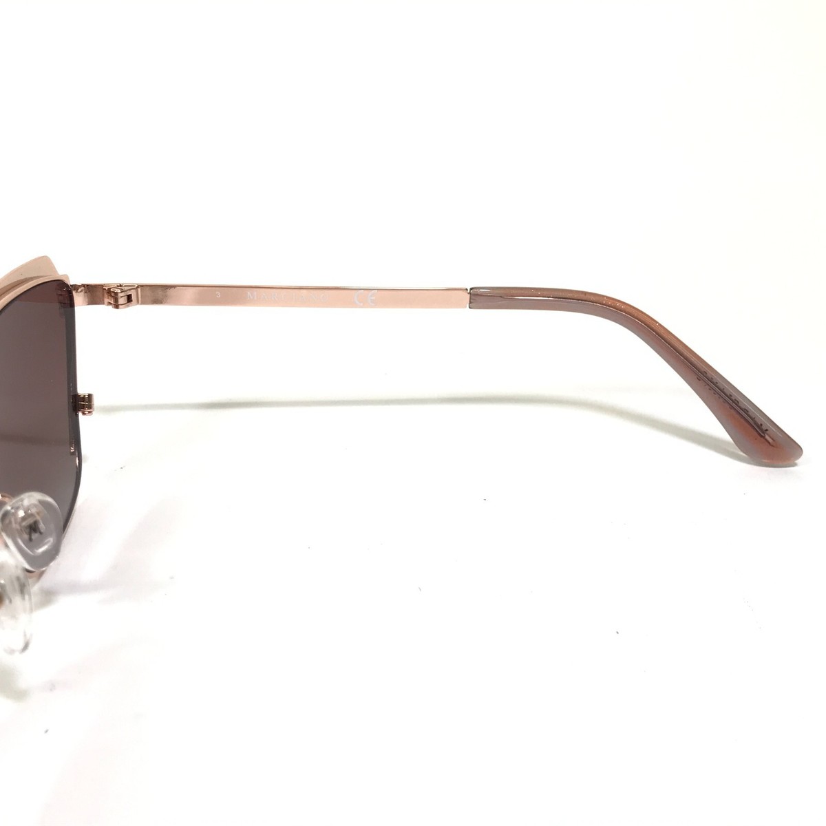 Marciano Rose Gold Sunglasses with Red Gradient Lenses GUESS by Marciano Sunglasses GM0818 28F Rose Gold Cat Eye w  main image 4