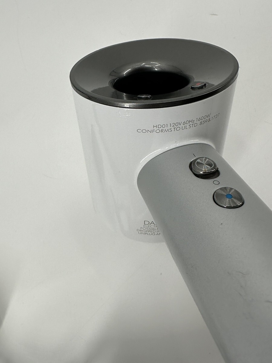 Dyson HD01 ヘアドライヤー シルバー Dyson HD01 Supersonic Hair Dryer White / Silver - 120V