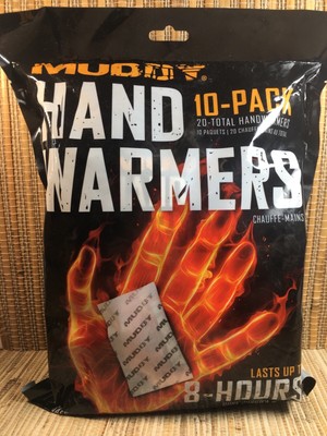 Muddy MUD-DHW-10PK 2x3.5in Single Use Air Activated Hand Warmers (10 Pack)