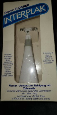Interplak Flosser Aufsätze neu