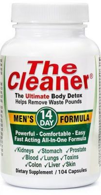Century System's The Cleaner Men s Formula 14 Day Ultimate Body Detox (104 Caps)