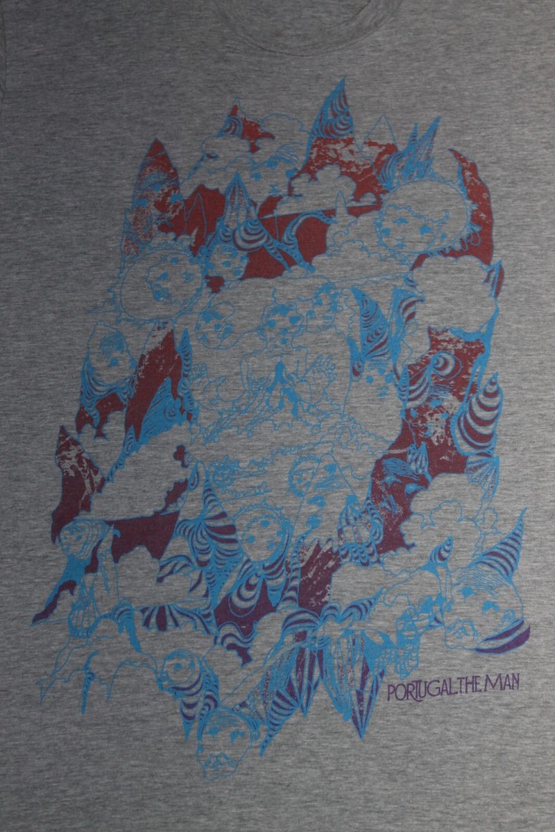 Portugal. The Man Shirt Indie Band Men's Tee Large | eBay