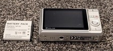 CASIO EXILIM EX-Z19, 9.1MP, SILVER COMPACT DIGITAL CAMERA - WORKING WITH BATTERY