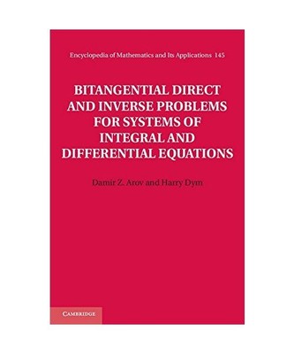 Bitangential Direct and Inverse Problems for Systems of Integral and Differentia