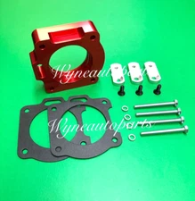 Red Billet Throttle Body Spacer Fit Ford Mustang V6 1999-2001 3.8L
