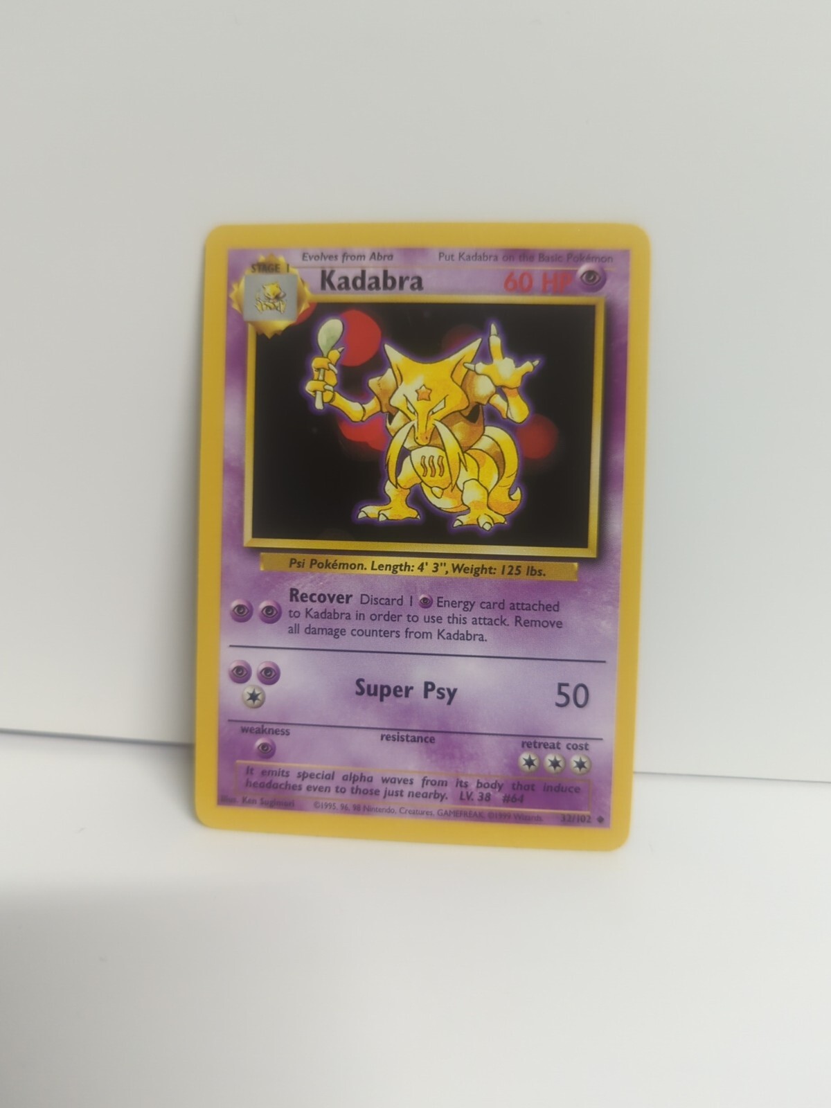 Kadabra 032/102 Base Set Regular