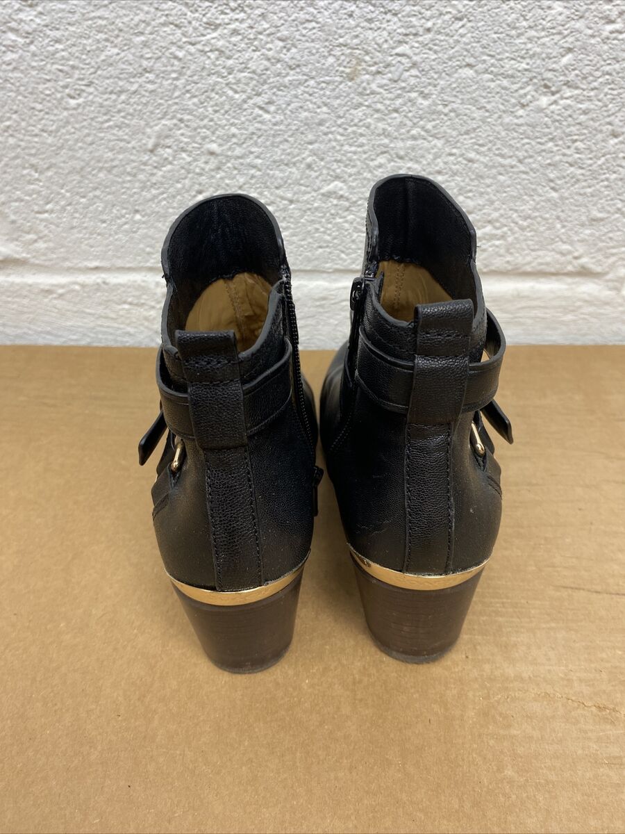 【COACH】レディース*異素材MIX レザーブーティ Pauline Bootie Coach Pauline Ankle Boots Size 6B black Leather Zipper