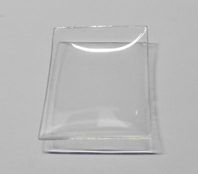 Verre De Montre Rectangle Cintré 2 Côtés 15 X 23 Mm Pyramidal - Neuf Sans étiquette - Marque TENA & BUTTY France