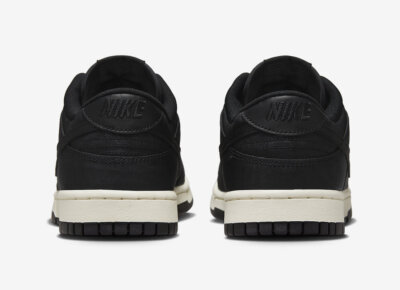 Nike Dunk Low Retro Permiun Black Canvas DV7211-001 Unisex | eBay