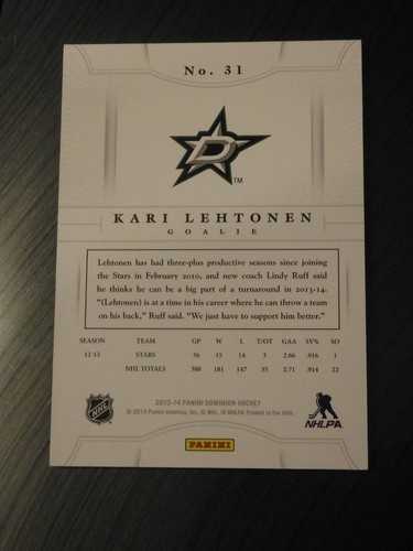 2013/2014 Panini Dominion Hockey U PICK - Picture 14 of 52