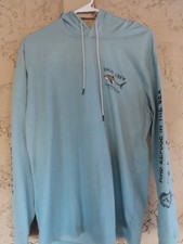 Salty Crew Premium Technical Long Sleeve Hoody Tee sz M great graphics