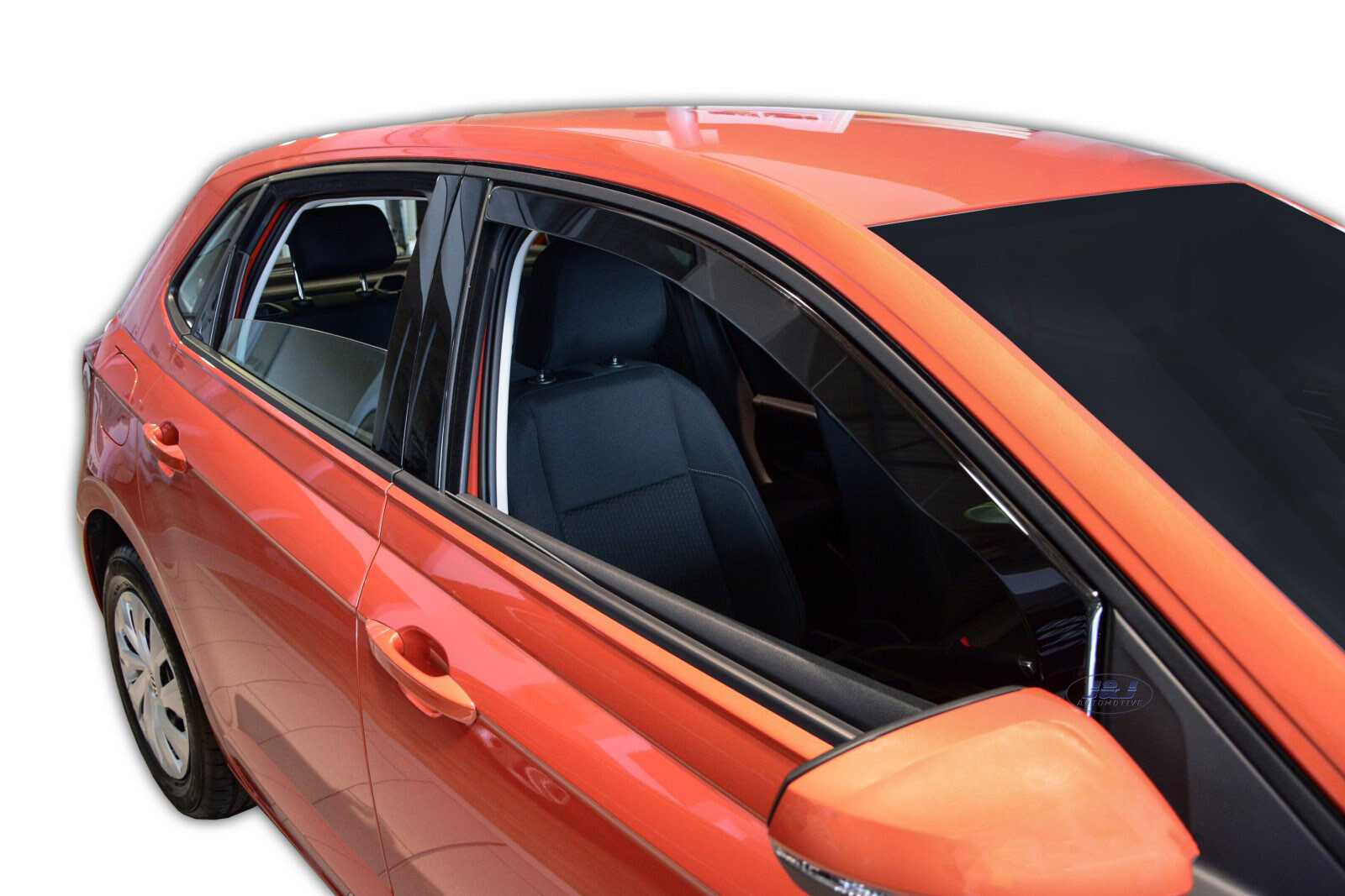 Front wind deflectors 2pc set TINTED HEKO for VW POLO 5 door 2017up eBay