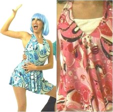 Child Small PINK HIPPIE Dance Dress Costume