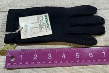 Vintage NOS Kayser Magic Motion Gloves Navy Blue w/ Original Tag TubE