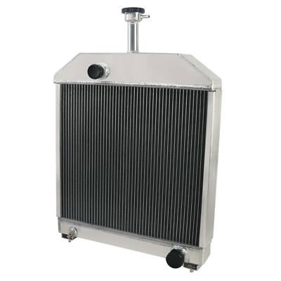 E7NN8005EA Aluminum Radiator Fit Ford Tractor 445D/455/455C/555C/555D/565D/655C.