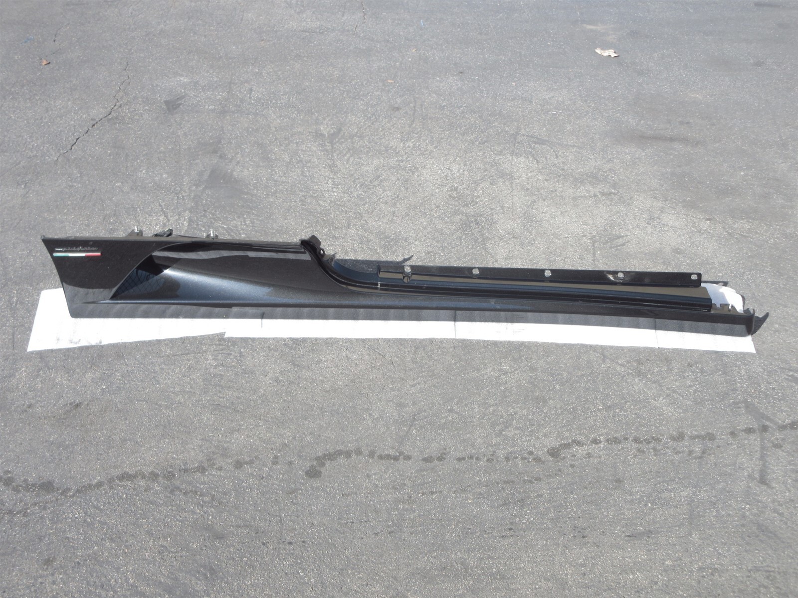 2008 Ferrari F430 Spider Right Passenger Side Under Door Rear Panel Skirt Rocker