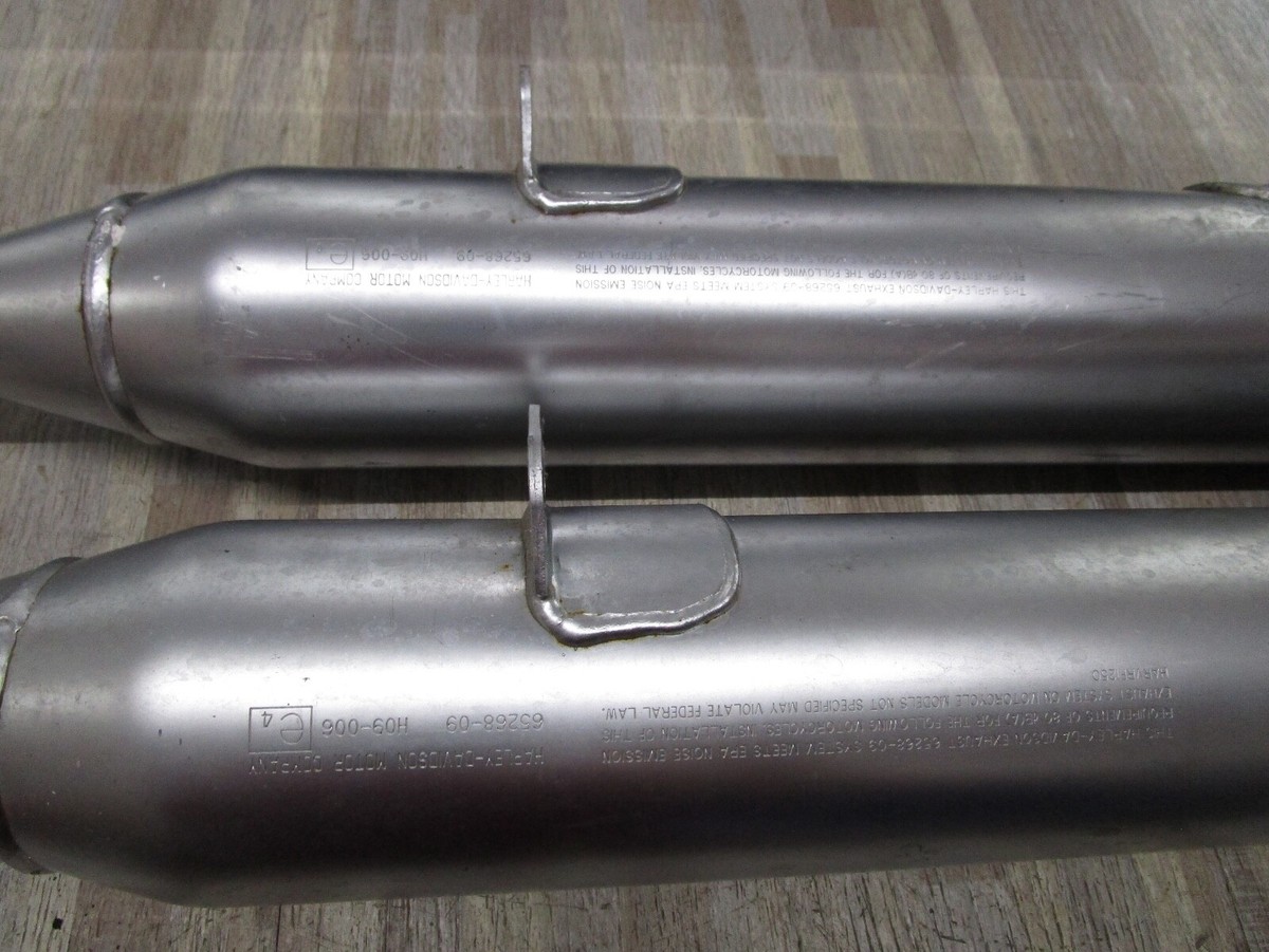 myu Harley Davidson EXHAUST 65298-09 Exhaust SYSTEM H09-006 E4 PAIRS