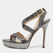 Jimmy Choo Metallic Heels 39