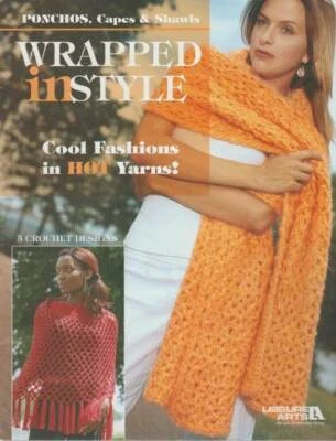 CROCHET PONCHOS, CAPES & SHAWLS WRAPPED IN STYLE - Image 1 of 4