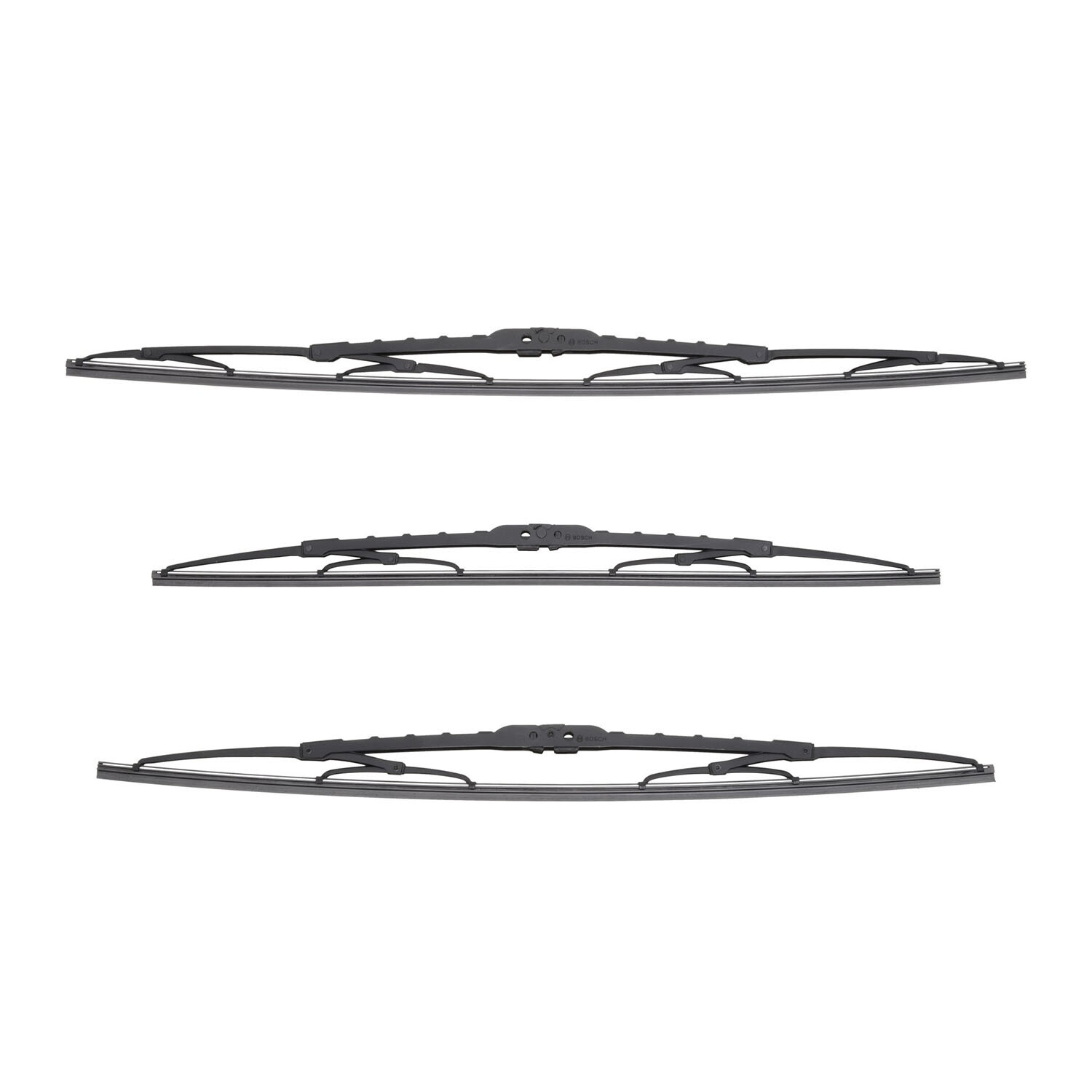 Bosch Excel+ 3pc Wiper Blade Kit Front 24 Left 21 Right 22 Rear-image