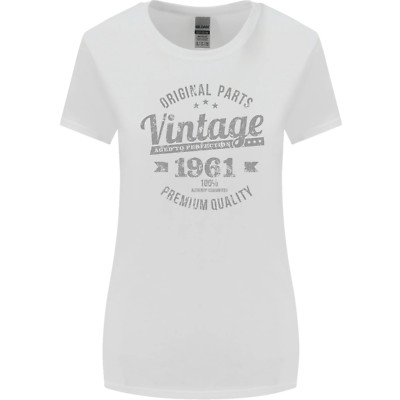 64th Birthday Shirt For Men - Vintage 1961 Retro Design, Customizable T-Shirt Gift