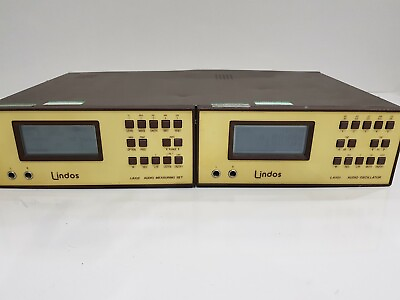 #ad #ad Lindos LA100 Audio Analyser LA101 LA102 Audio Oscillator Audio measuring set $1100.00