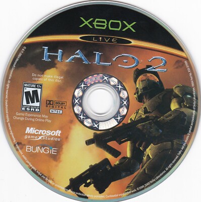 Halo 2 (Microsoft Xbox, 2004) **DISC ONLY** 805529792234| eBay