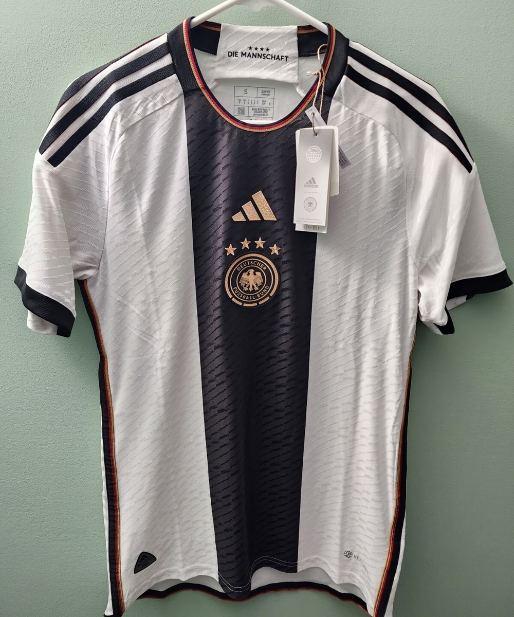 Adidas Germany 22/23 Home World Cup Authentic Soccer Jersey Sz
