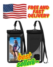 1 Pack Waterproof Phone Bag Pouch Underwater Cell Phone Case Cover Dry Bag