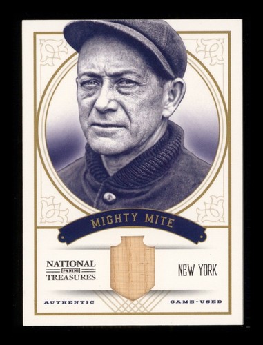 2012 National Treasures: # 25 Mighty Mite Game Used Relic /99 NM-MT OR BETTER