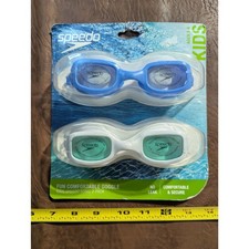 New - Speedo Kids Swim Goggles Sonic 2 Pack Anti Fog UV Ages 3-6