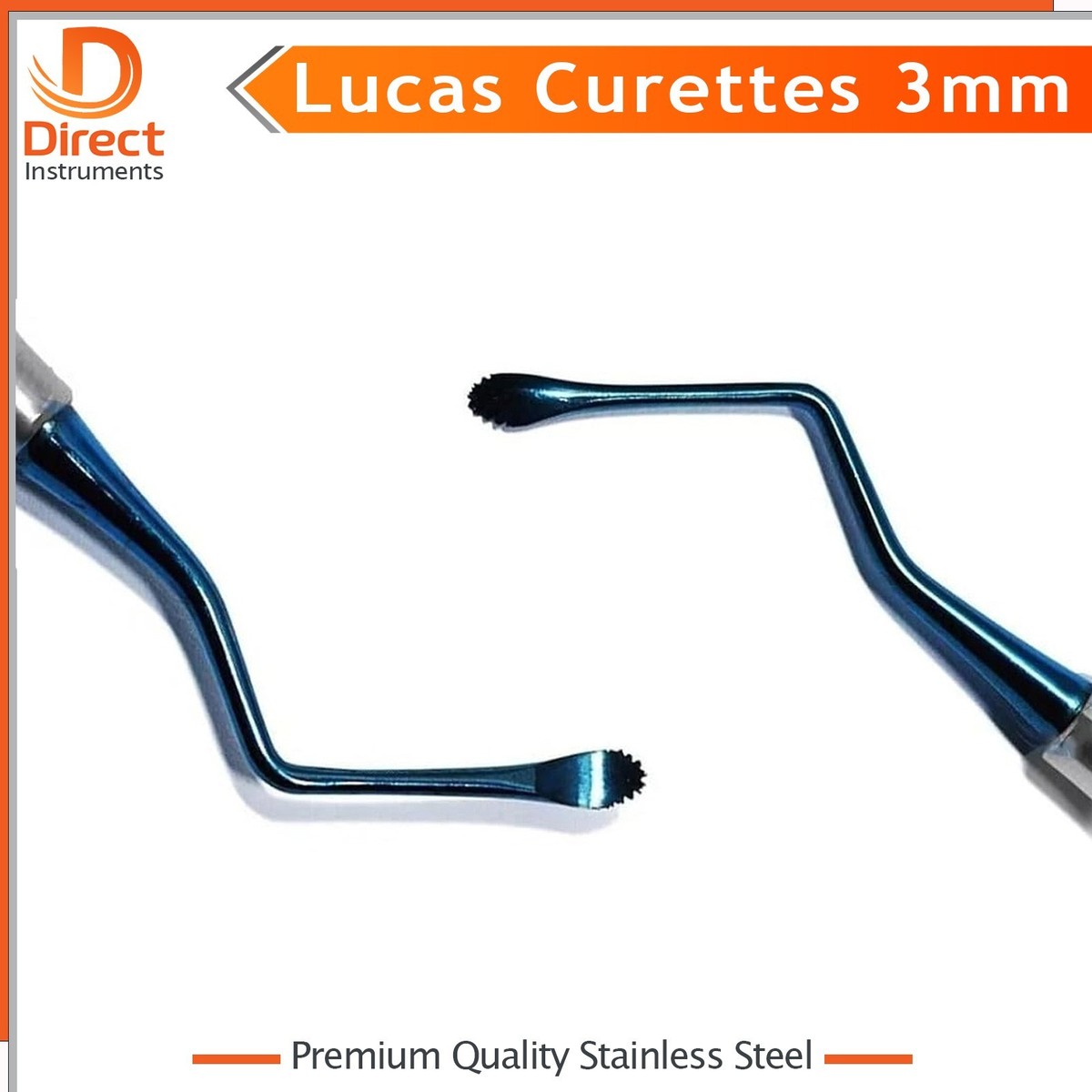 Curette Osso Lucas Chirurgiche Parodontale Dentale