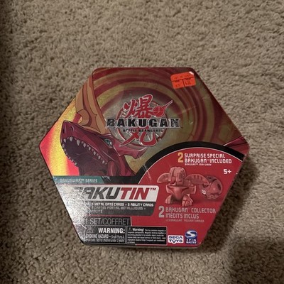 Bakugan Battle Brawlers Bakutin Pyrus (Red) Figure Set New Factory Sealed 2008