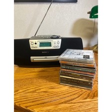 Sony CFD-S47 CD Radio Cassette-Corder Boombox Mega Bass Black Silver AM FM Tuner