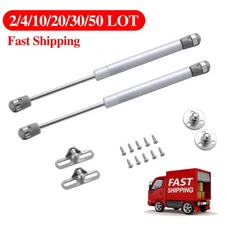 Cabinet Door Lift Up Hydraulic Gas Spring Lid Flap Stay Hinge Strut Support LOT