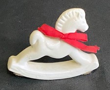 Small White Rocking Horse from the early 1970's