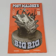 Post Malone Big Rig Comic Book Special Tour Edition Posty Co Big Ass Stadium