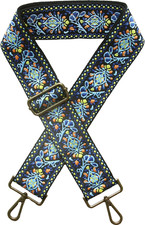 Casual 2" Wide Women'S Purse Strap Replacement Crossbody Canvas Bags Shoulder Gu