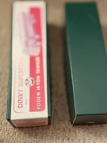 Vintage Dinky Toys  Empty Box 504 Foden Tanker