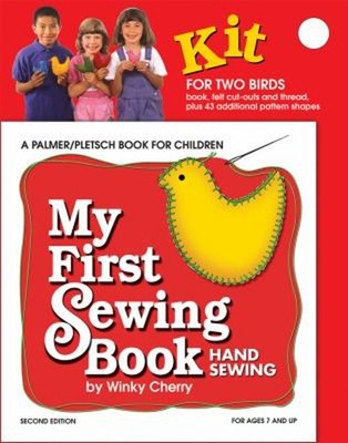 My First Sewing Book KIT : Hand Sewing Paperback Winky Cherry