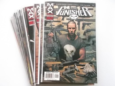MAX Comics The Punisher Heft 1 - 75 + Annual Frank Castle US Marvel 2004 Zustand